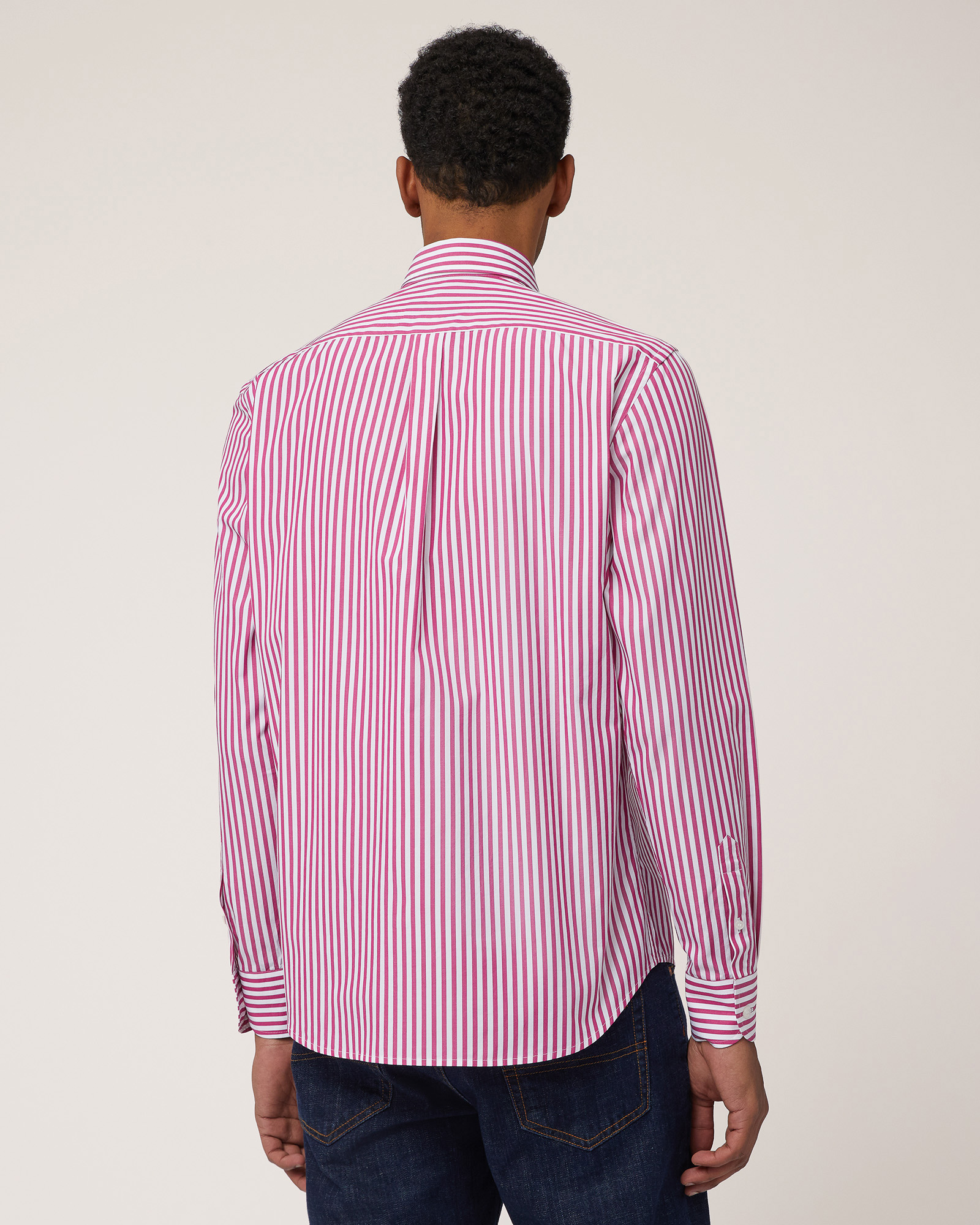 Chemise À Rayures Sorbetto, Rose mélé, large image number 1