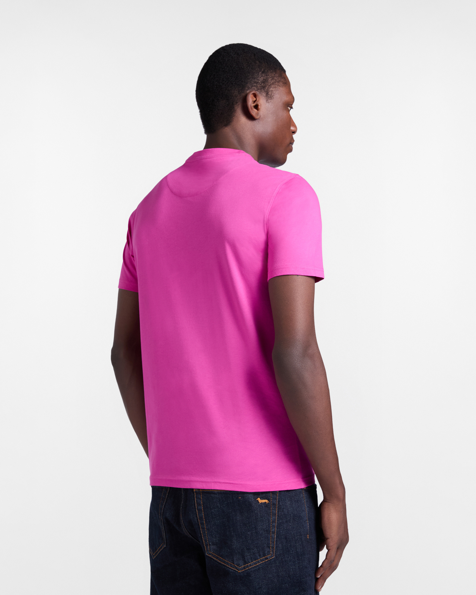 Camiseta ajustada de algod&oacute;n para hombre, Rojo, large image number 1