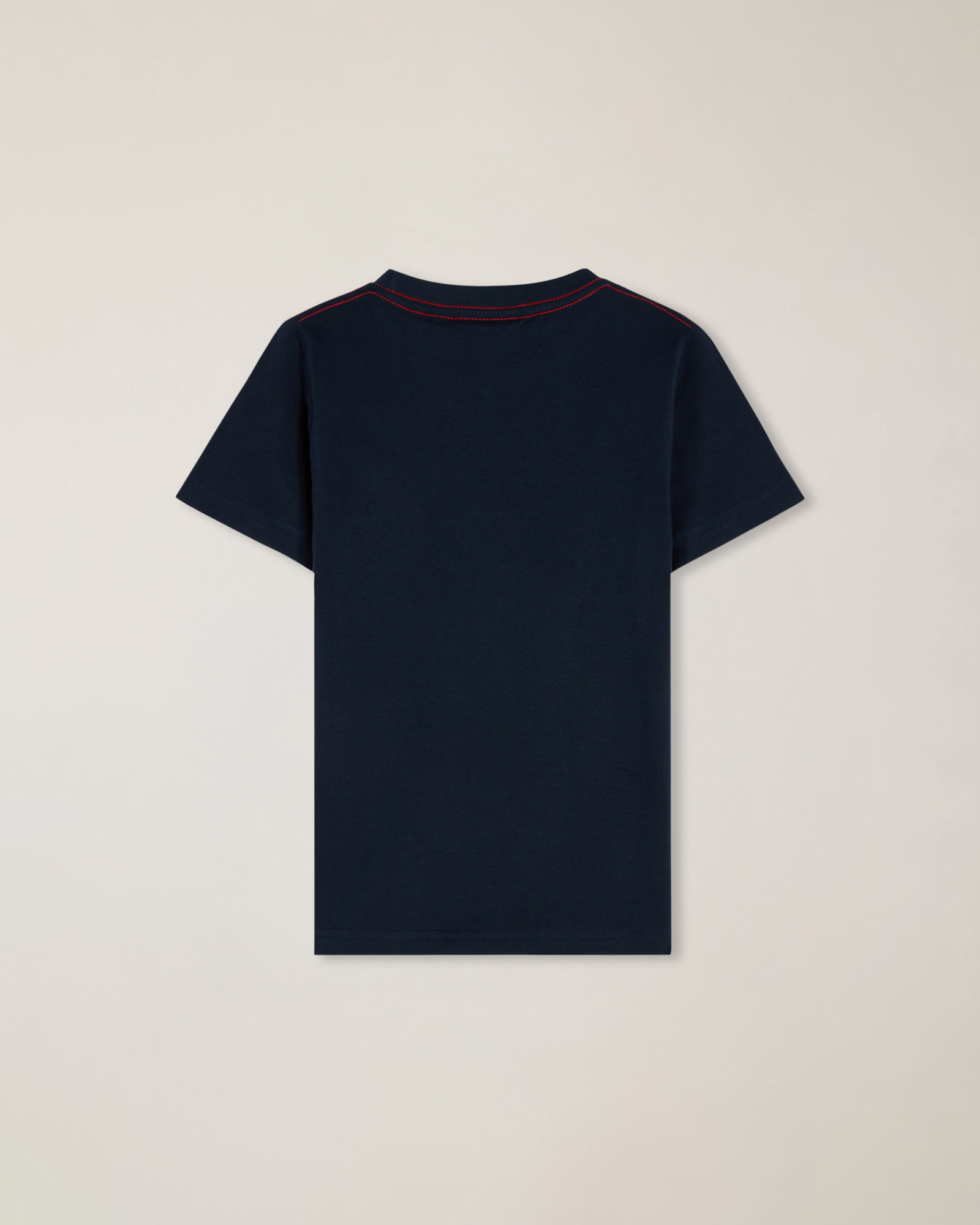 T-shirt jersey stampa logo tono su tono