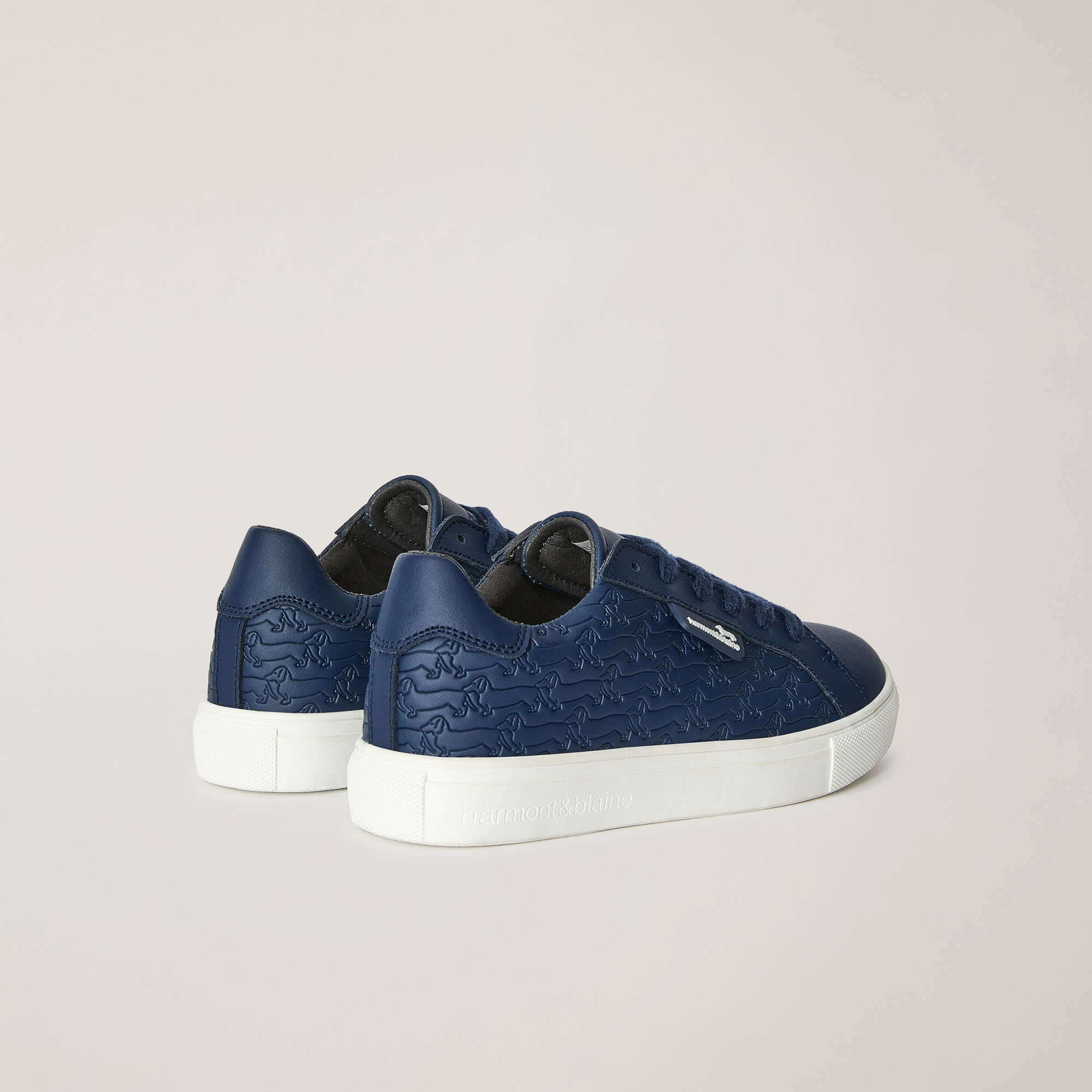 Zapatillas de cuero, Azul claro, large image number 2