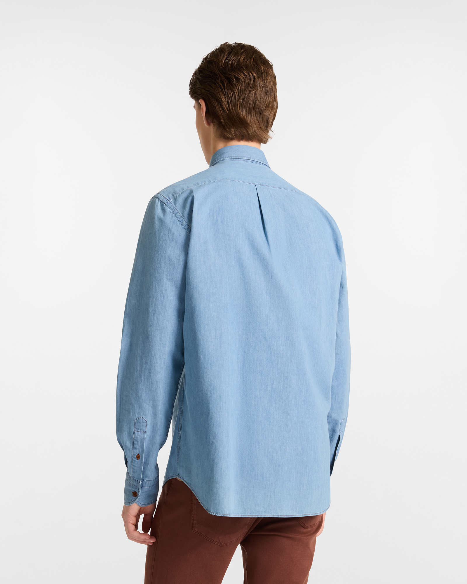 Camicia In Denim Con Dettagli A Contrasto