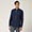 Shirt With Pocket And Contrasting Placket, Blu Scuro, swatch
