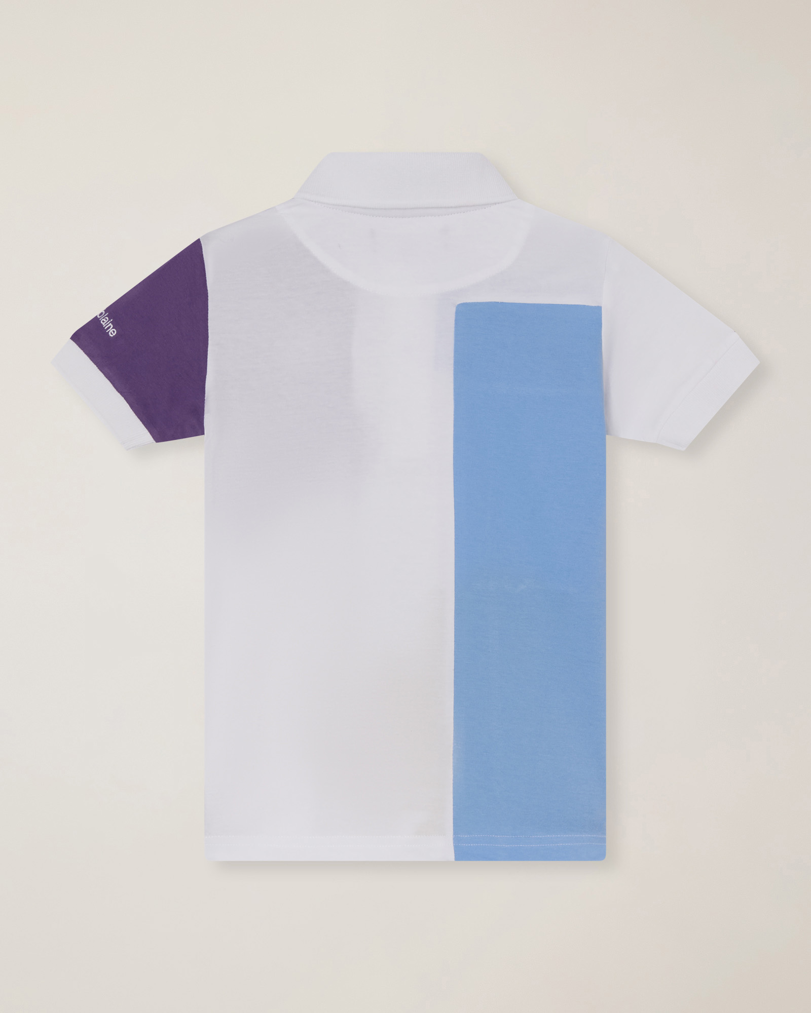 Polo con stampa multicolor