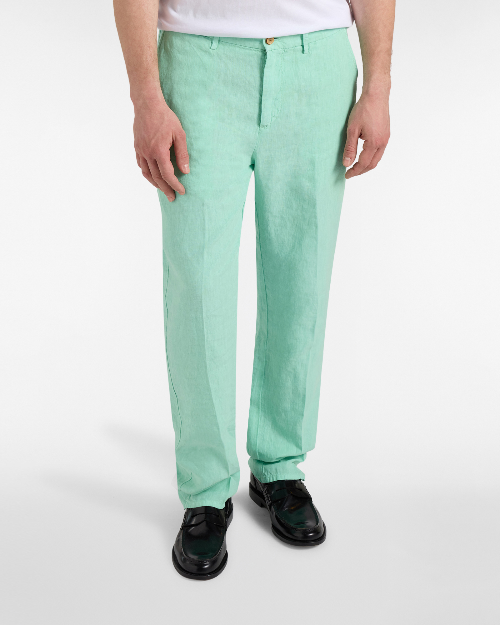 Men's regular-fit linen chino pants