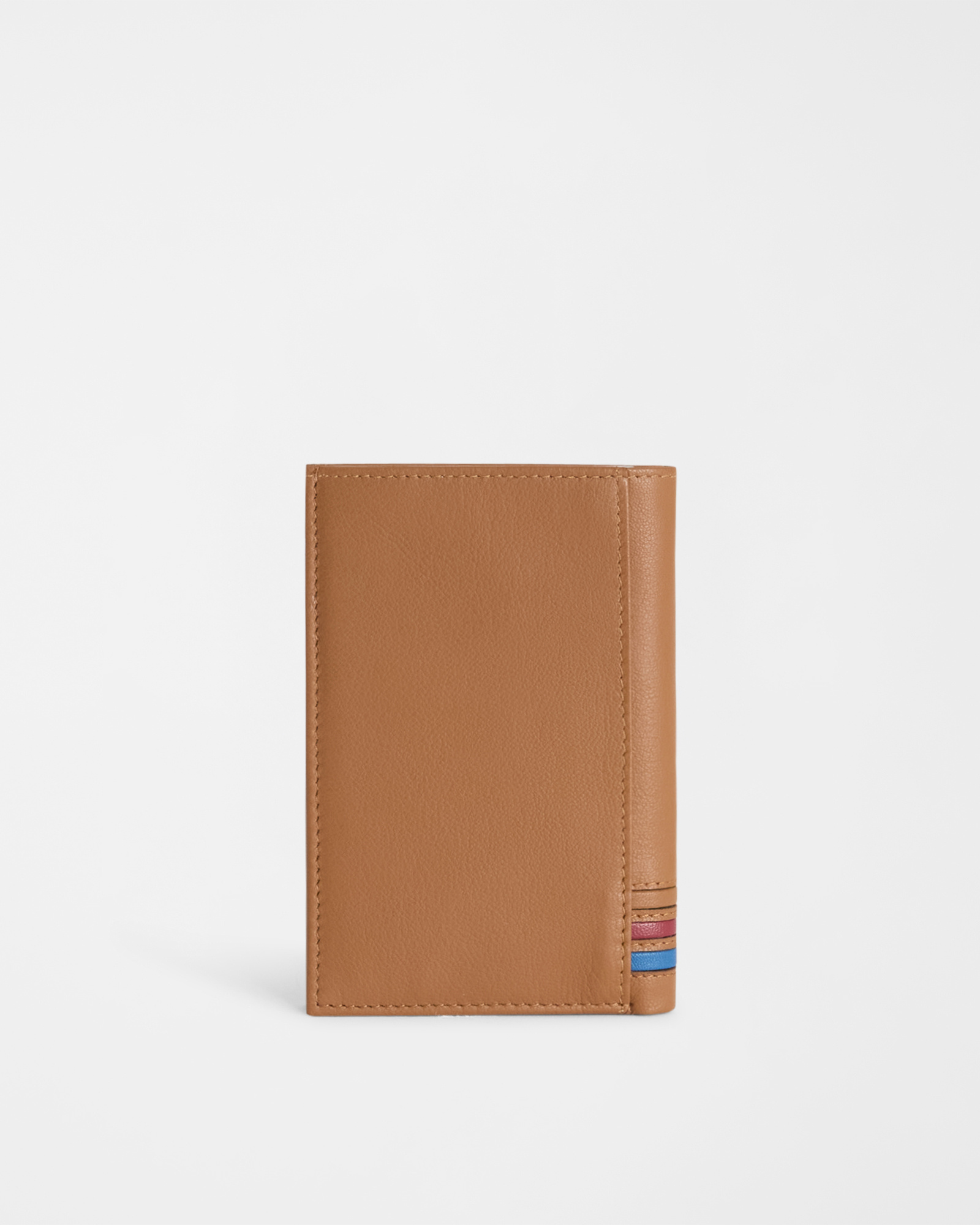 Men's vertical leather wallet