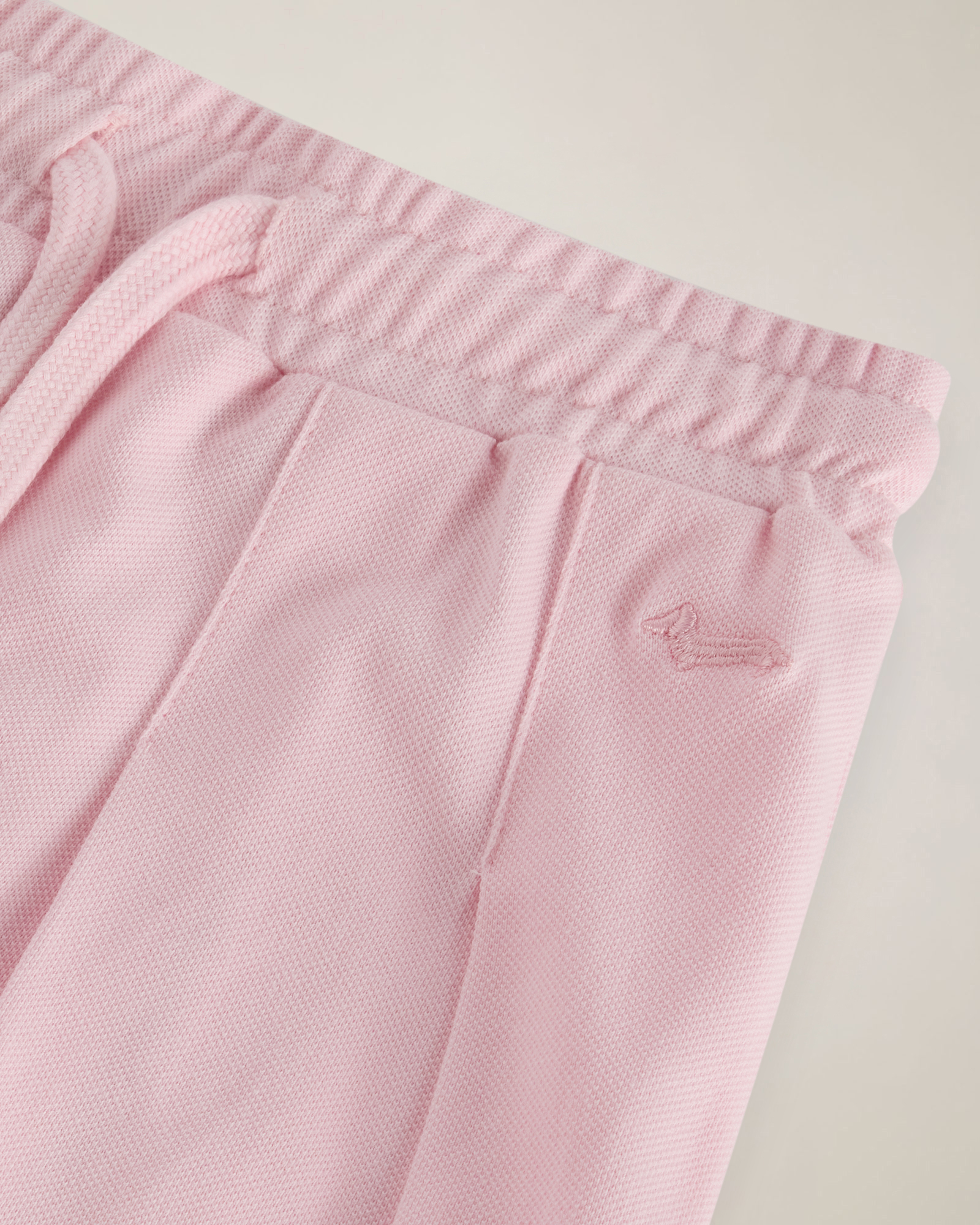 Falda de piqu&eacute; con detalle de logo bordado, Rosa, large image number 2