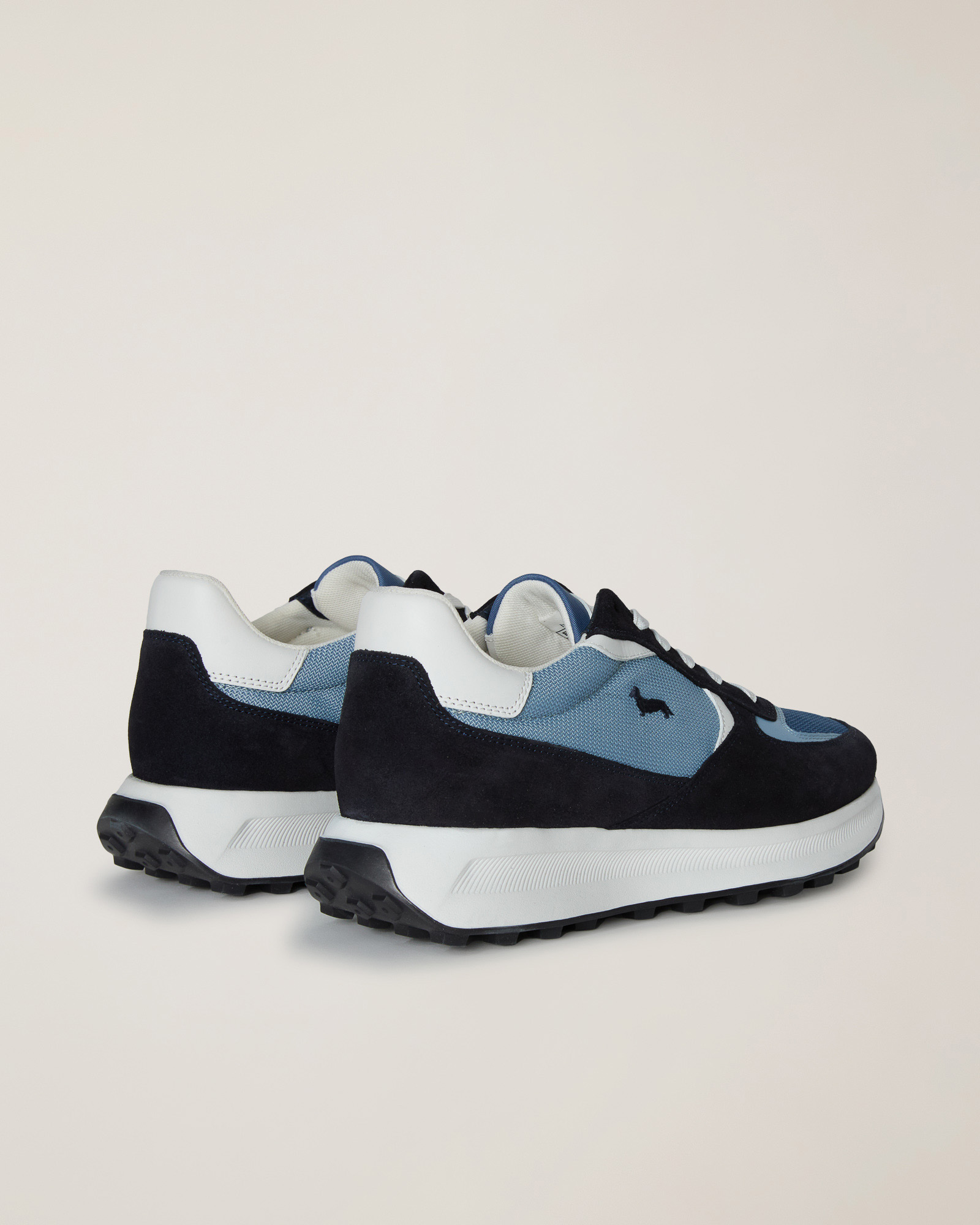 Sneaker mit Materialmix, Blau/Marine, large image number 2