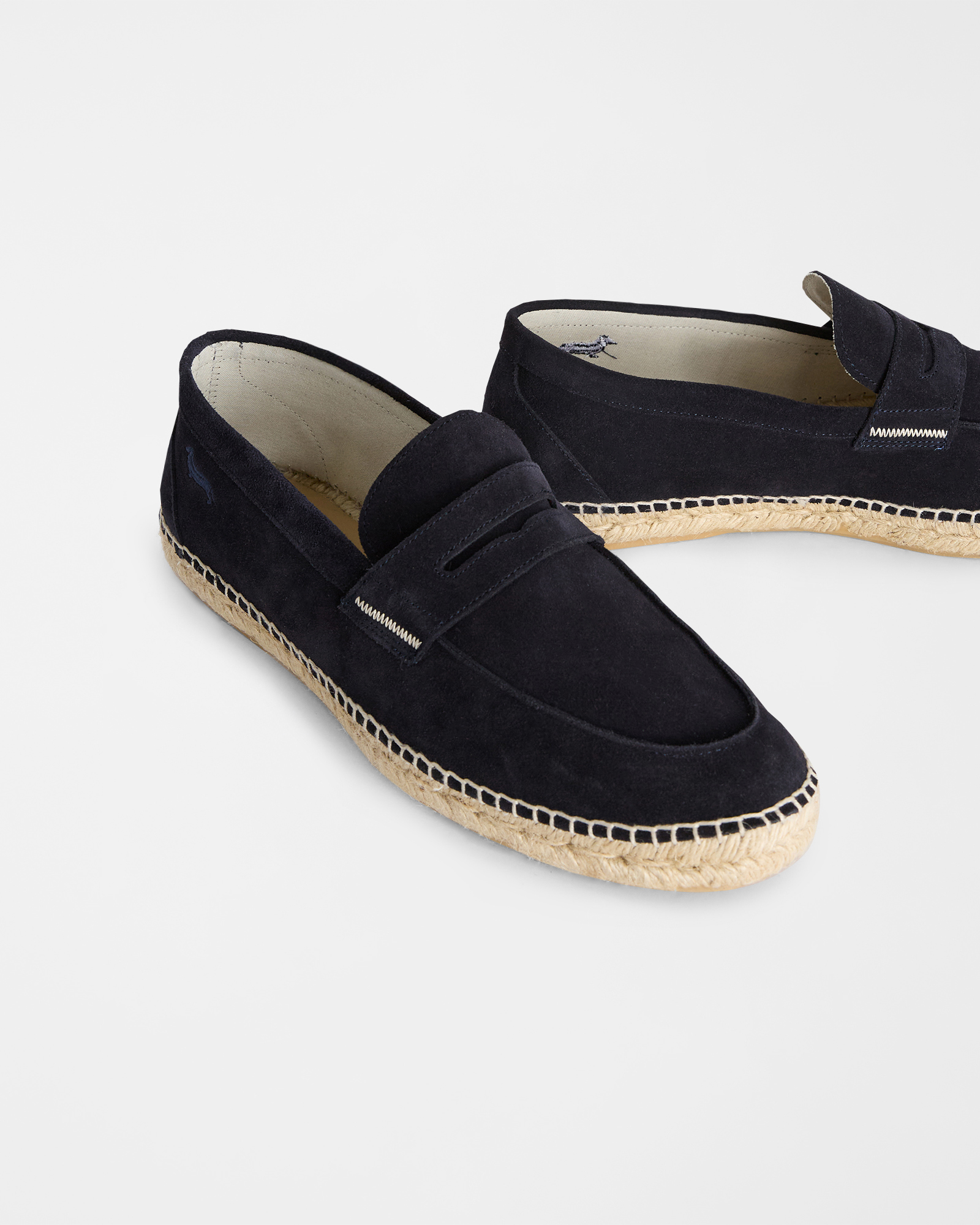 Suede Espadrilles, Blue, large image number 3