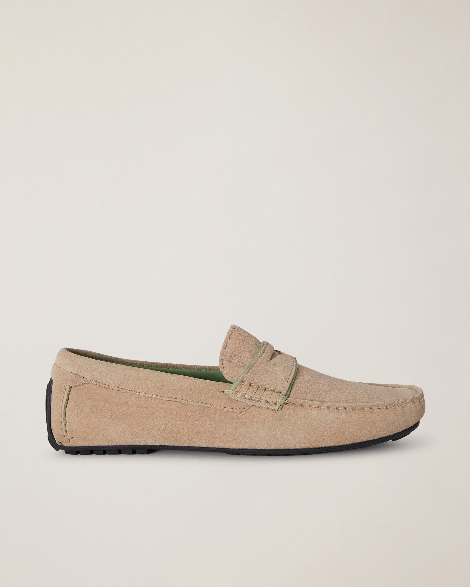 Suede Loafer, Sand, large image number 0