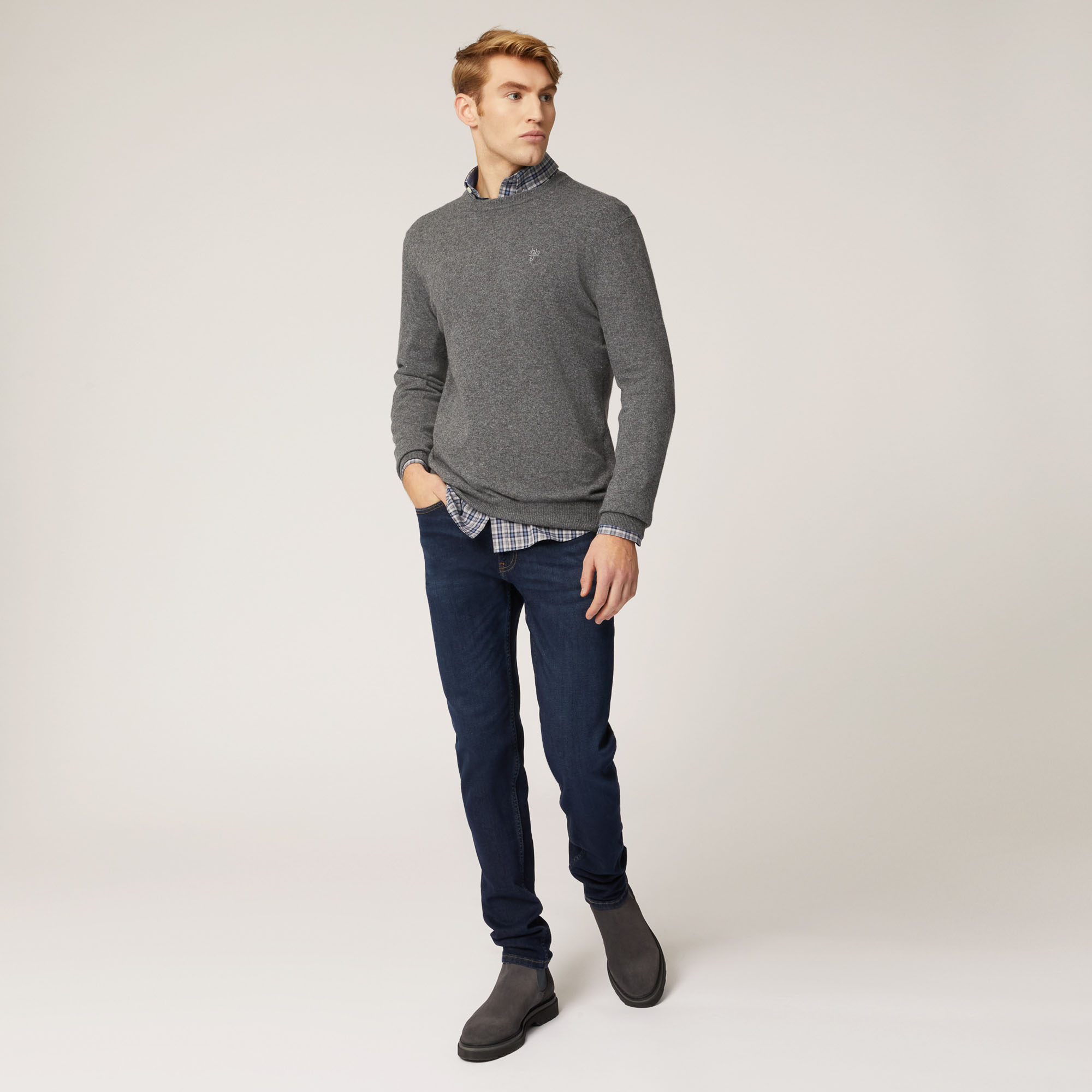 DENIM  5 TK NARROW, Blu Denim, large image number 3