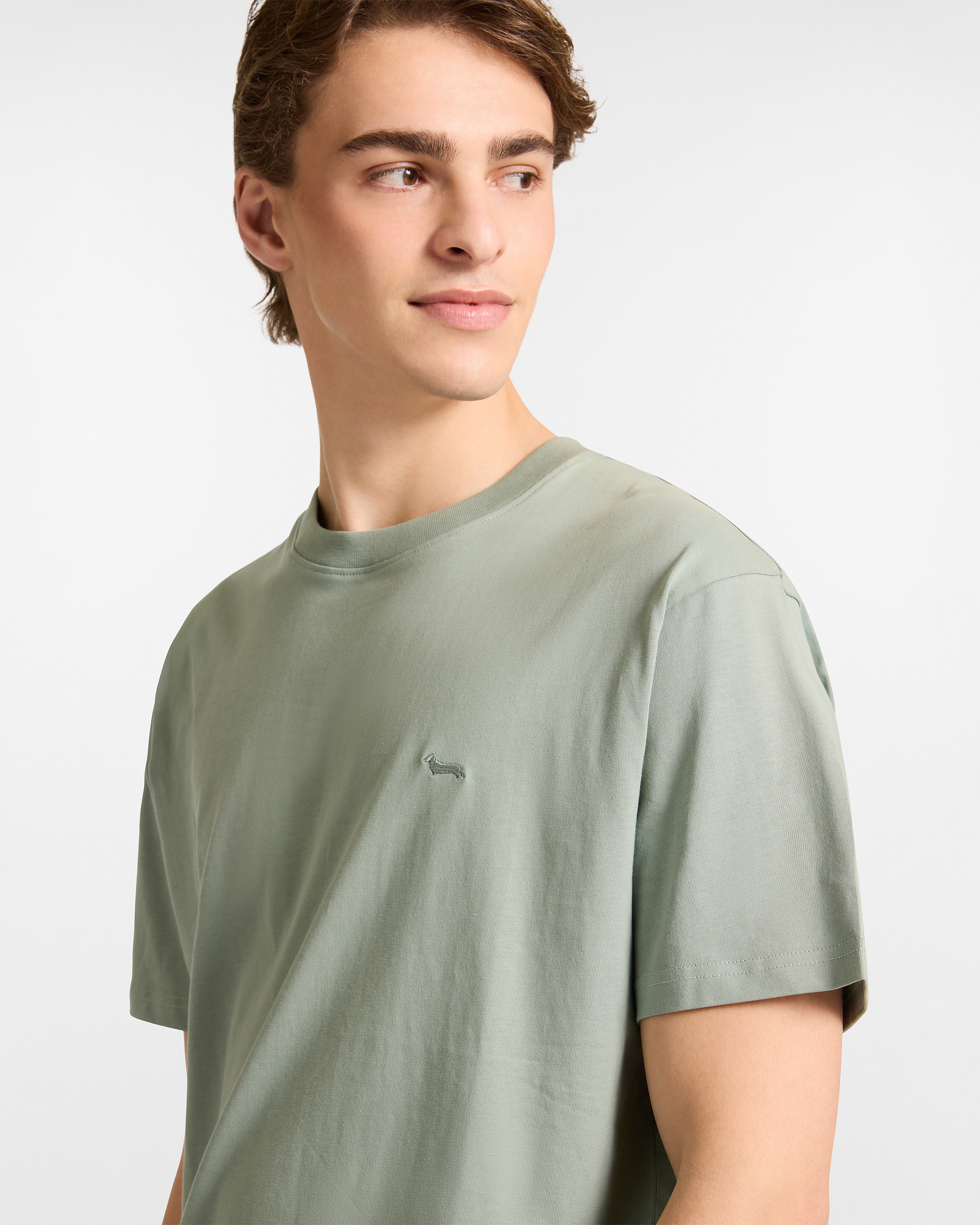 Relaxed Fit Cotton T-Shirt, Light Green, large image number 2