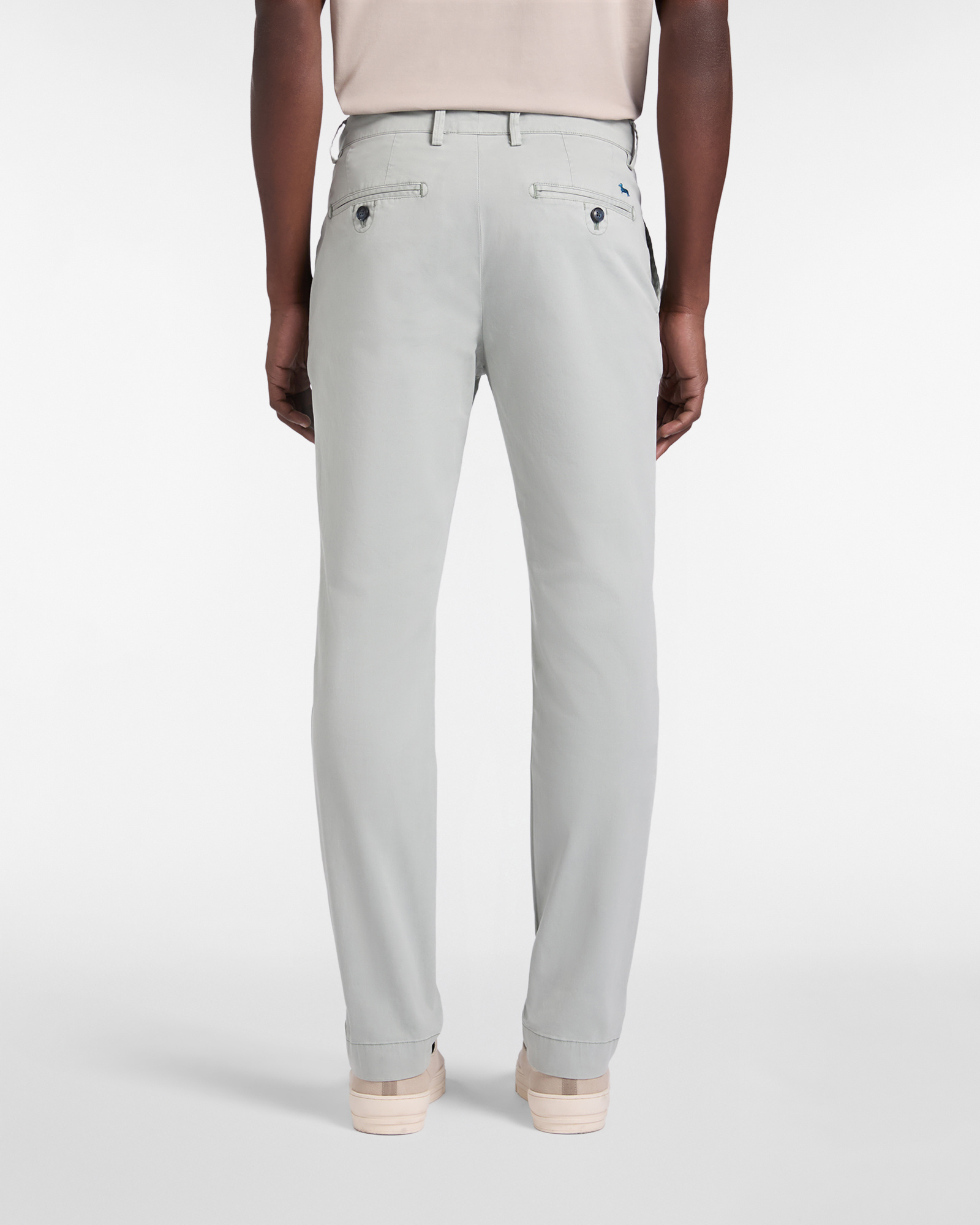 Pantaloni Chino Semisartoriali, Verde, large image number 1