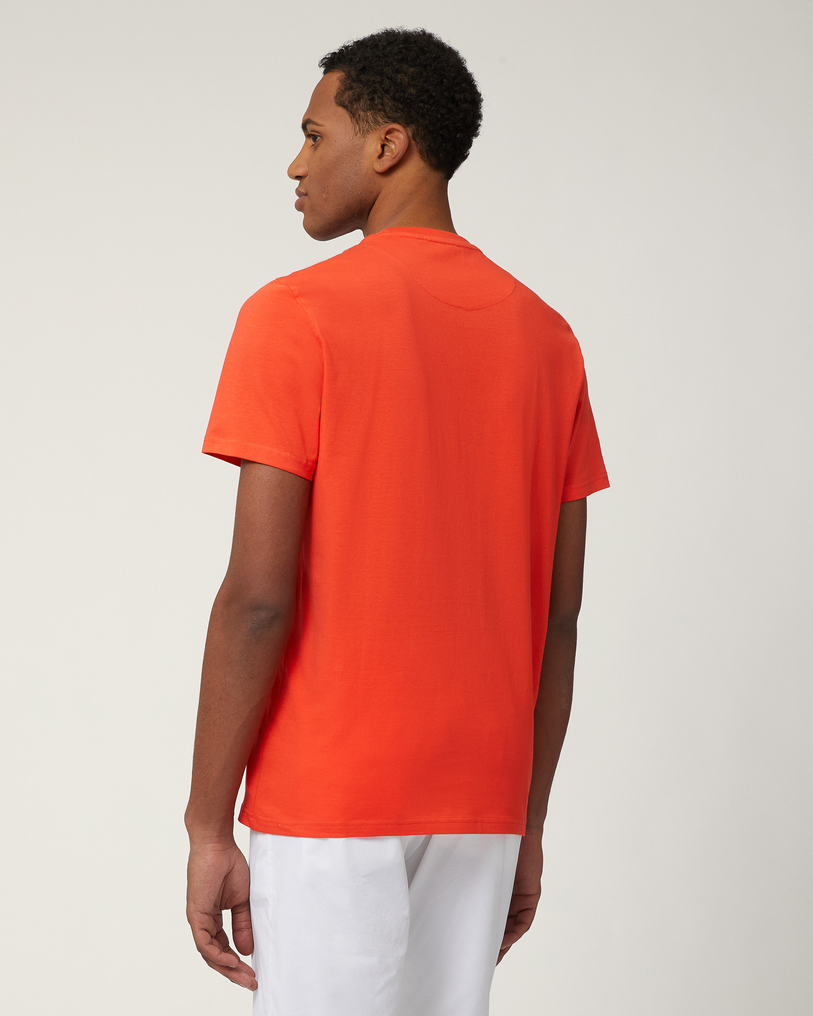 Sorbet T-Shirt with Dachshund, Orange, large image number 1