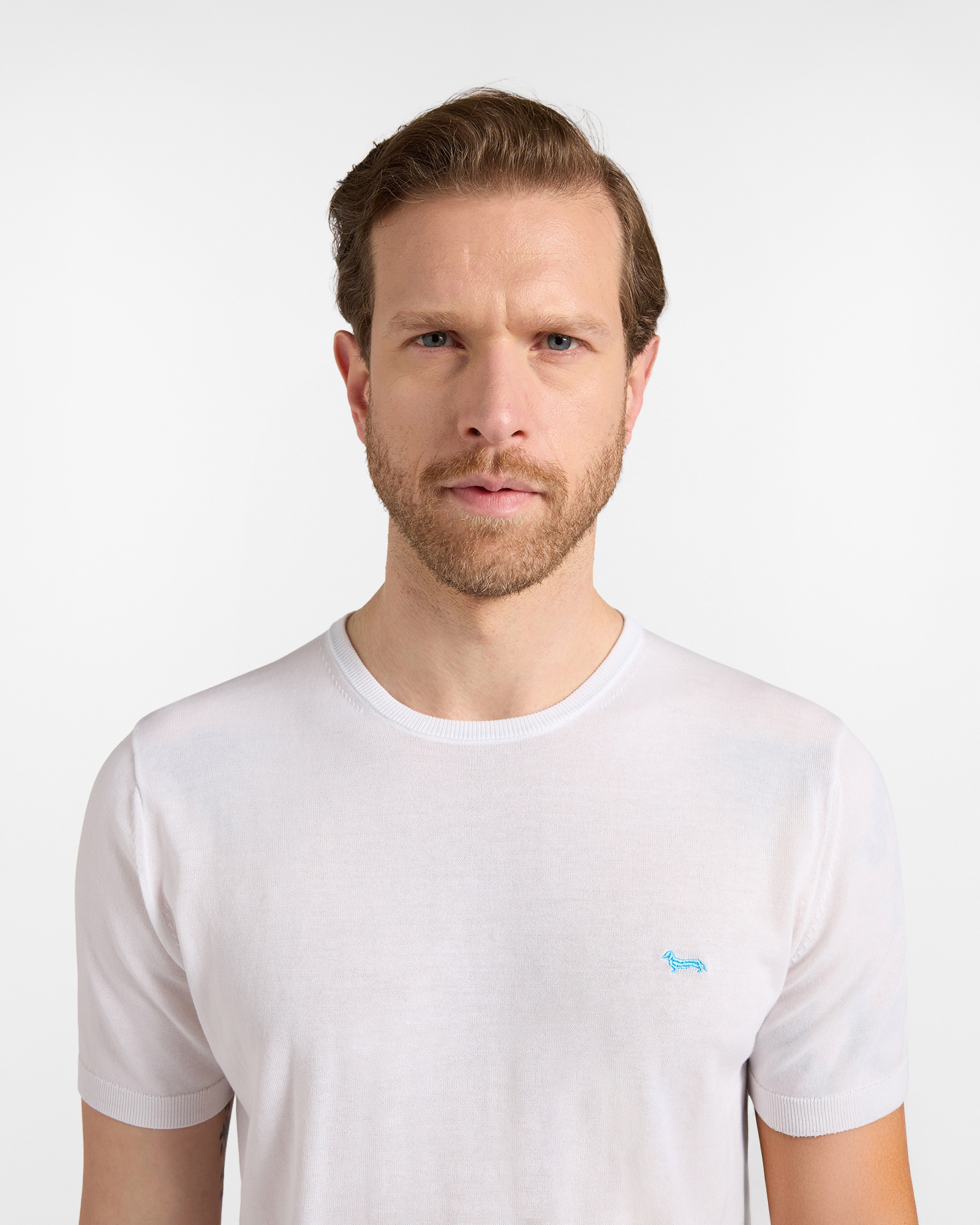 Knit T-shirt, White, large image number 2