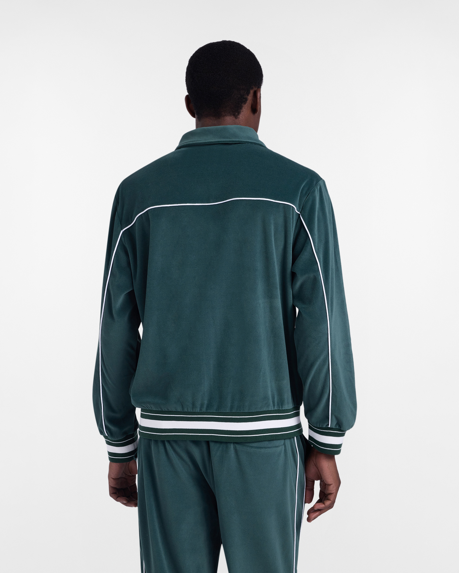 Chenille full zip sweatshirt