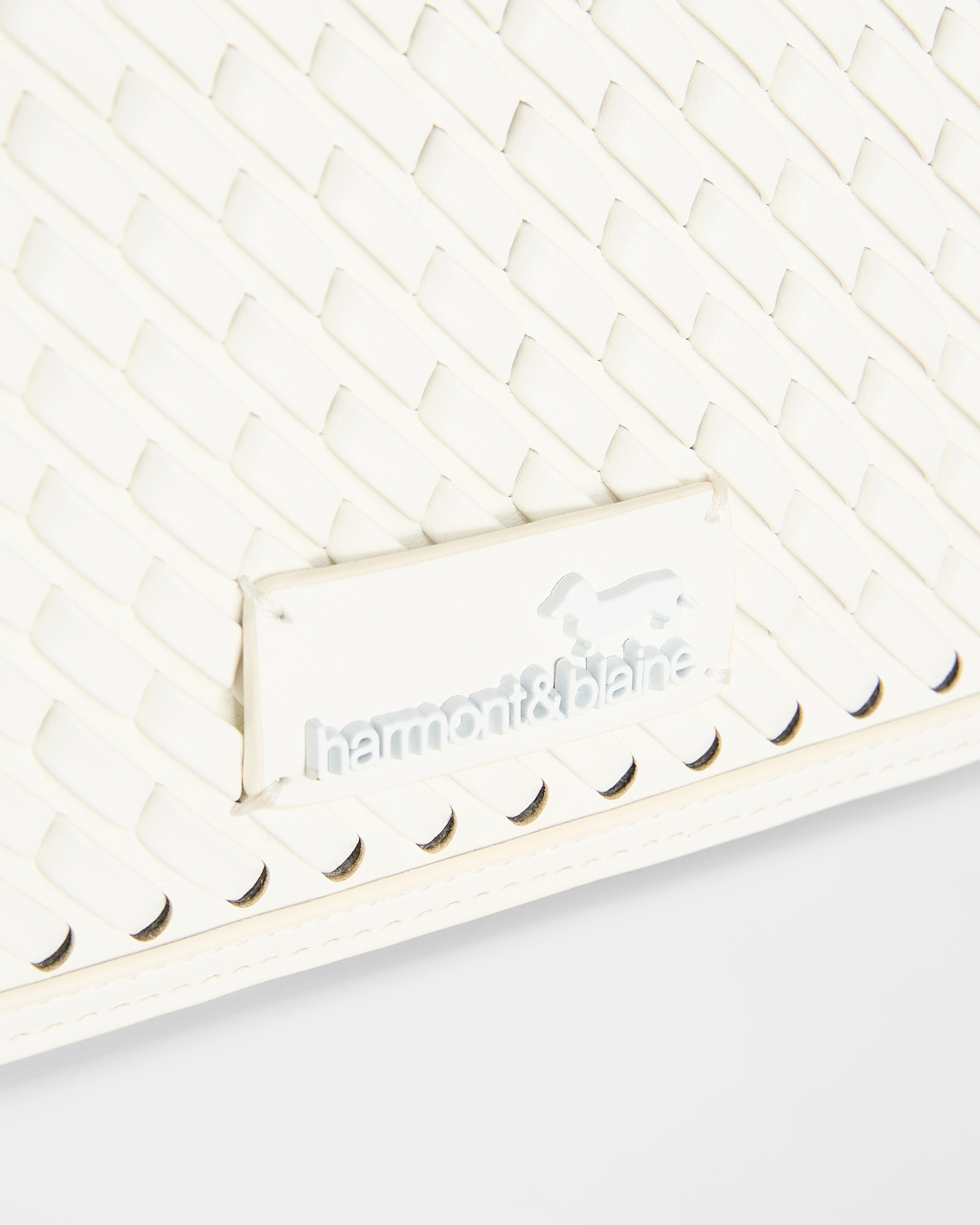 Woven cross-body bag, White, large image number 2