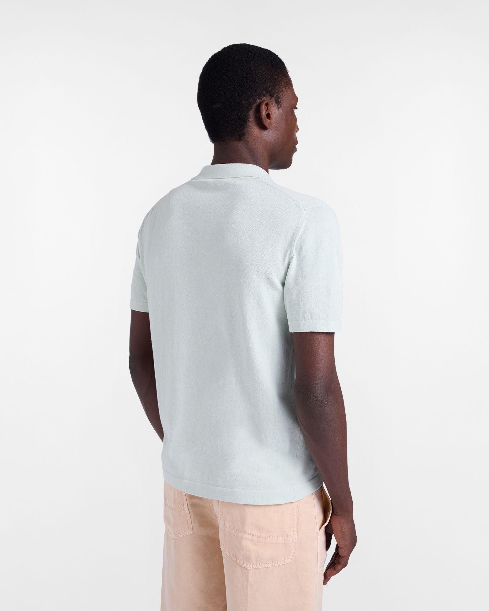 Men's Earth Dye capsule knit shirt