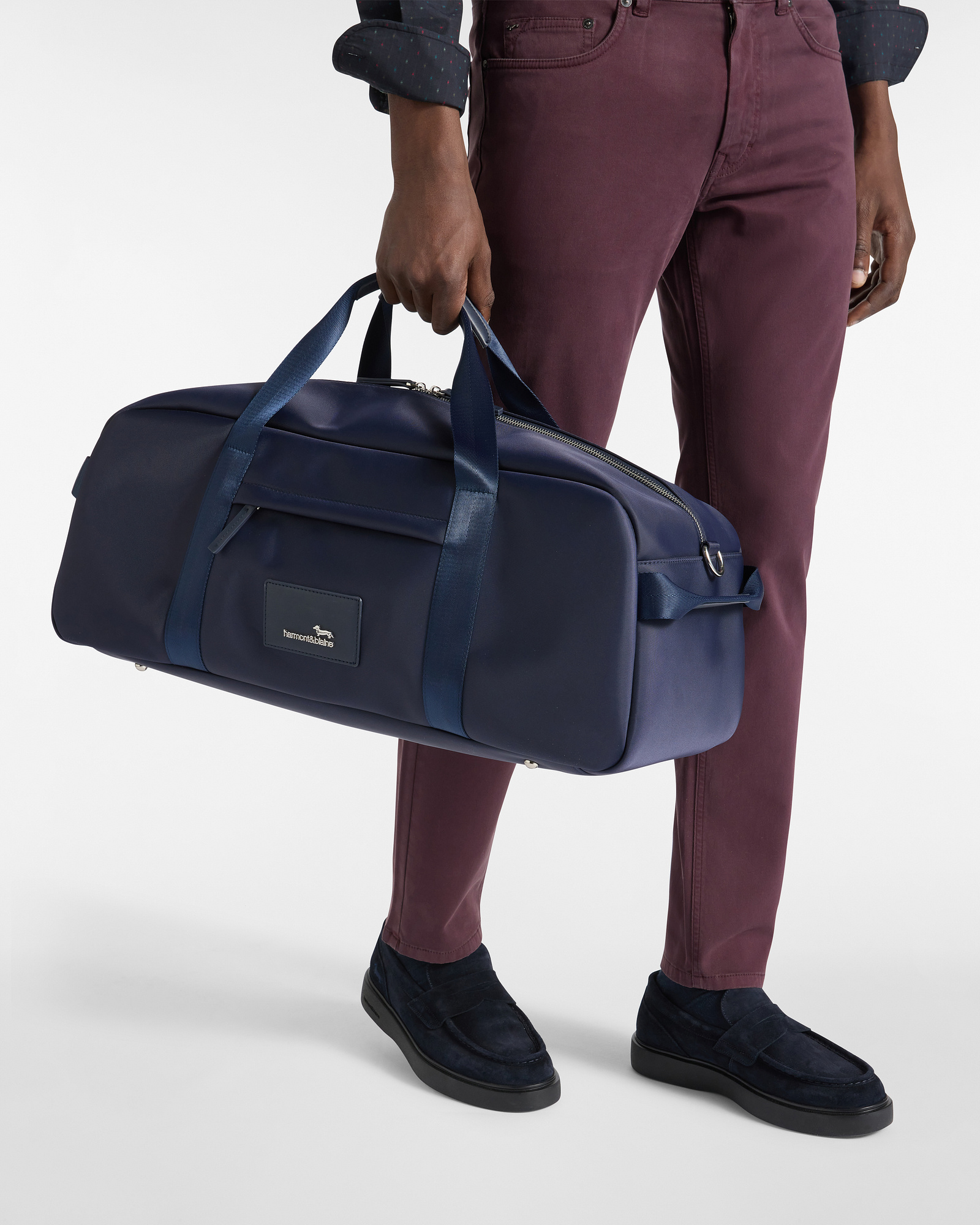 Sac De Voyage Week-End, Bleu Marine, large image number 3