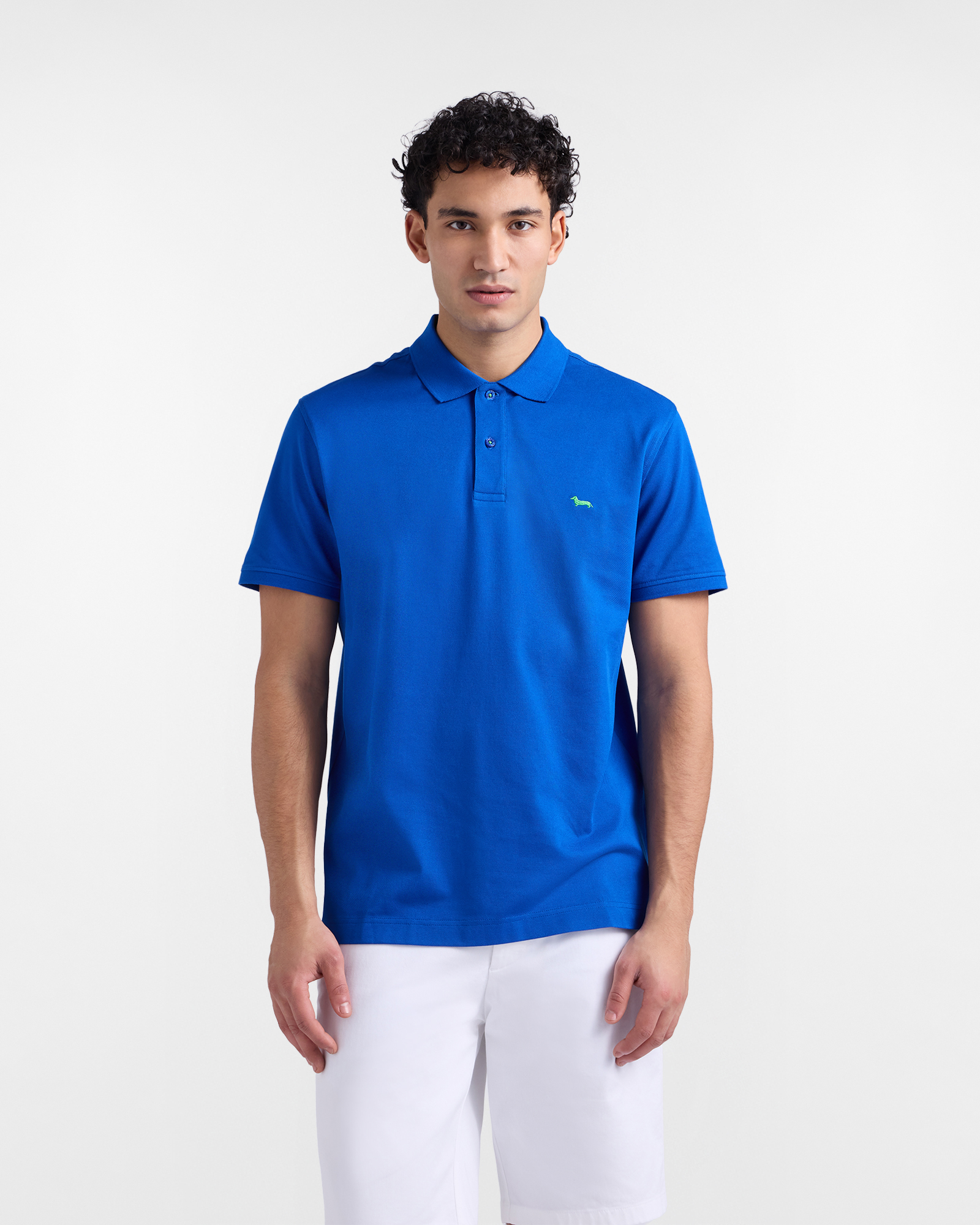 Men's basic piqu&eacute; polo shirt