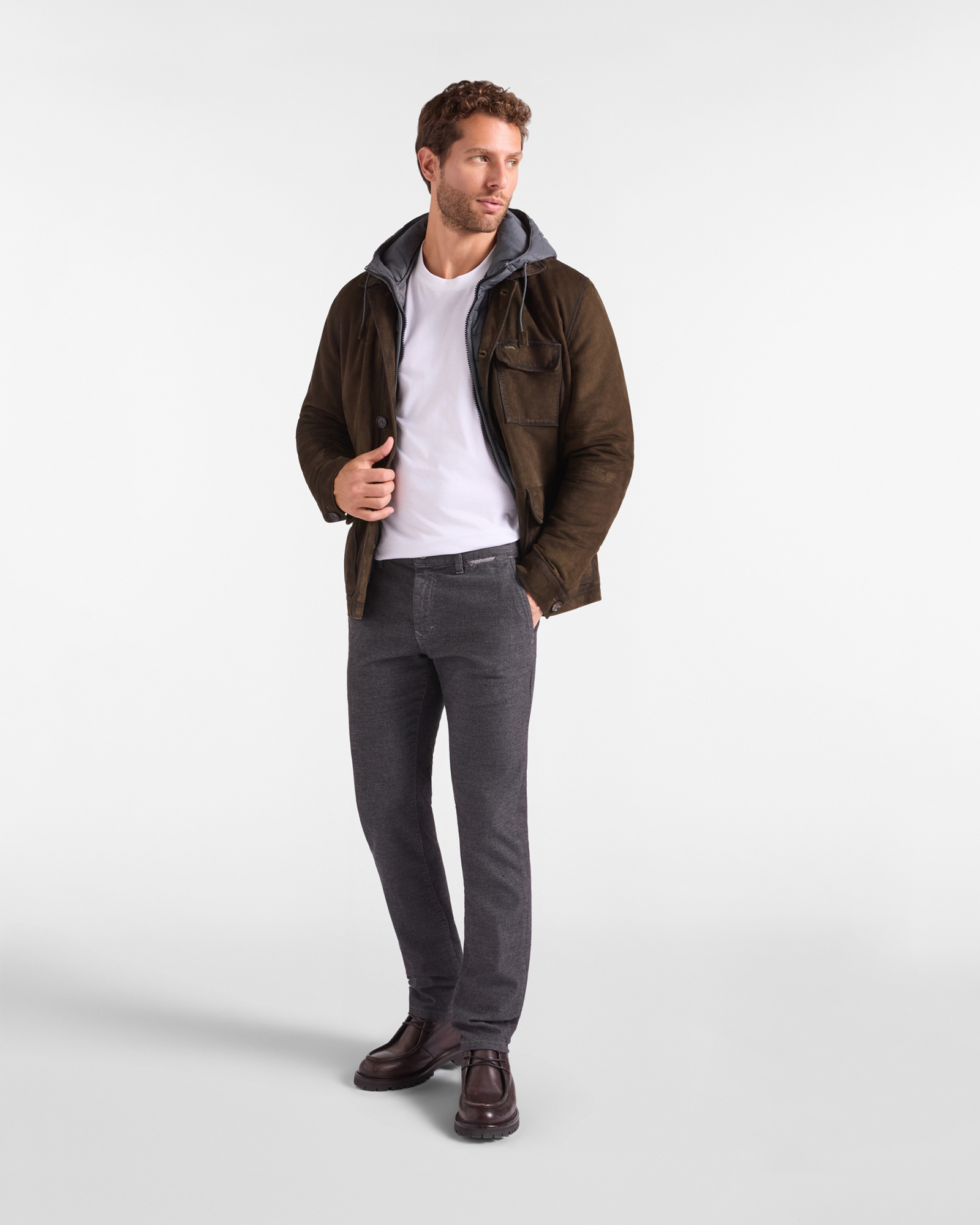 Colorfive Men&rsquo;s Trousers, GRAY, large