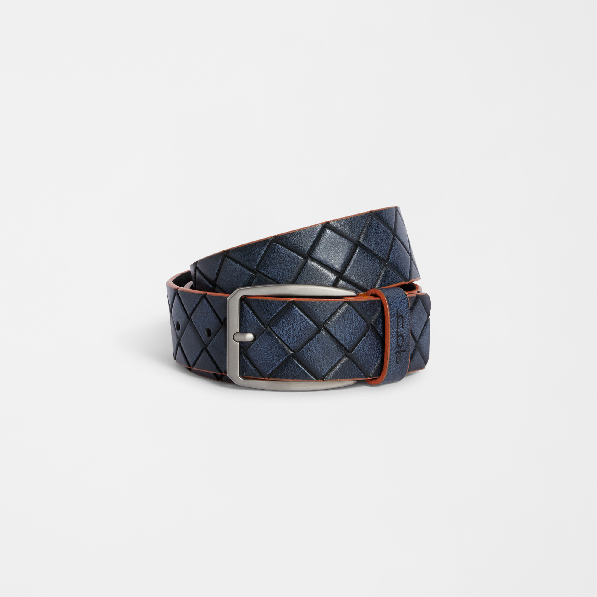 Leather Striped Belt