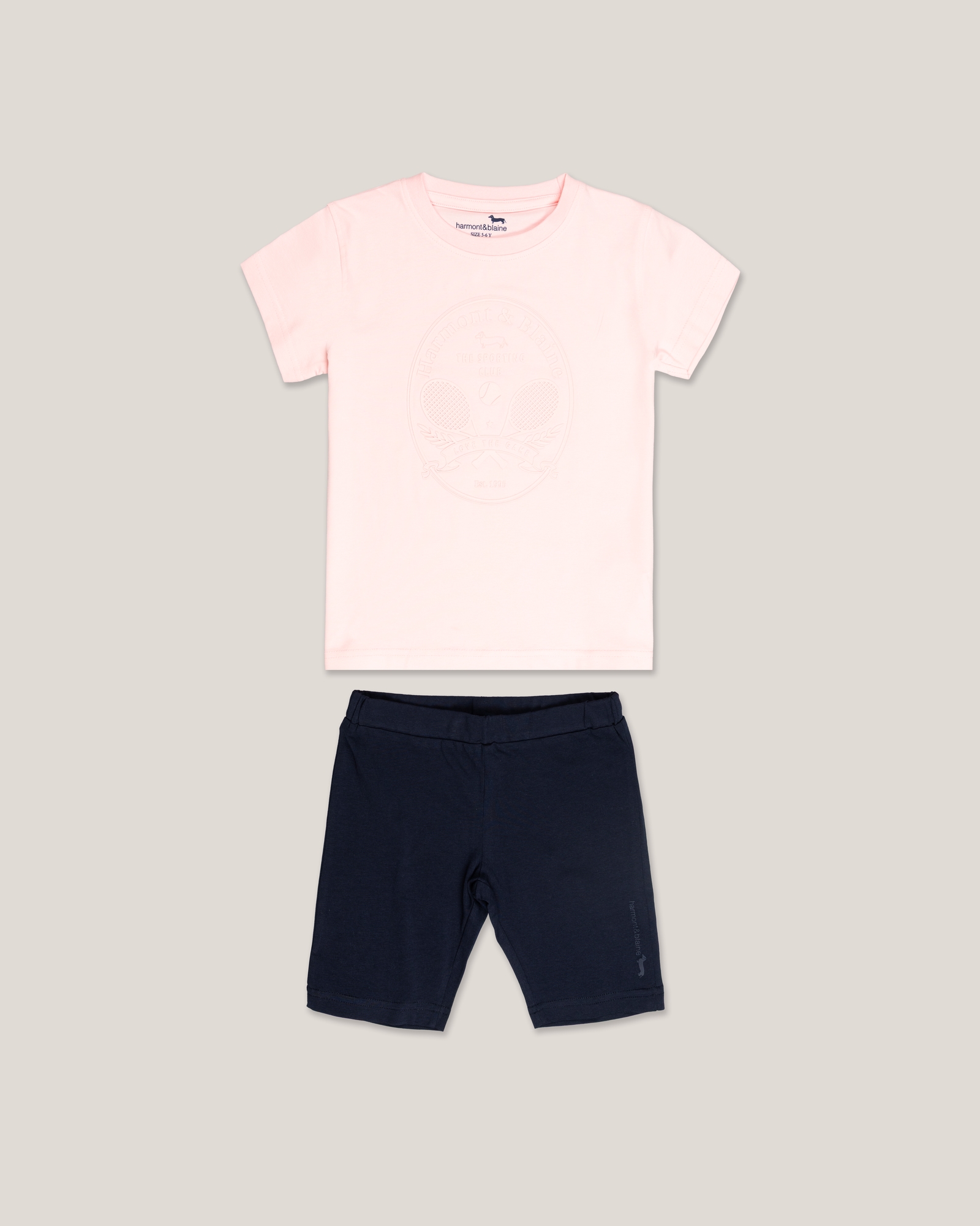 Jersey T-shirt and Shorts Set