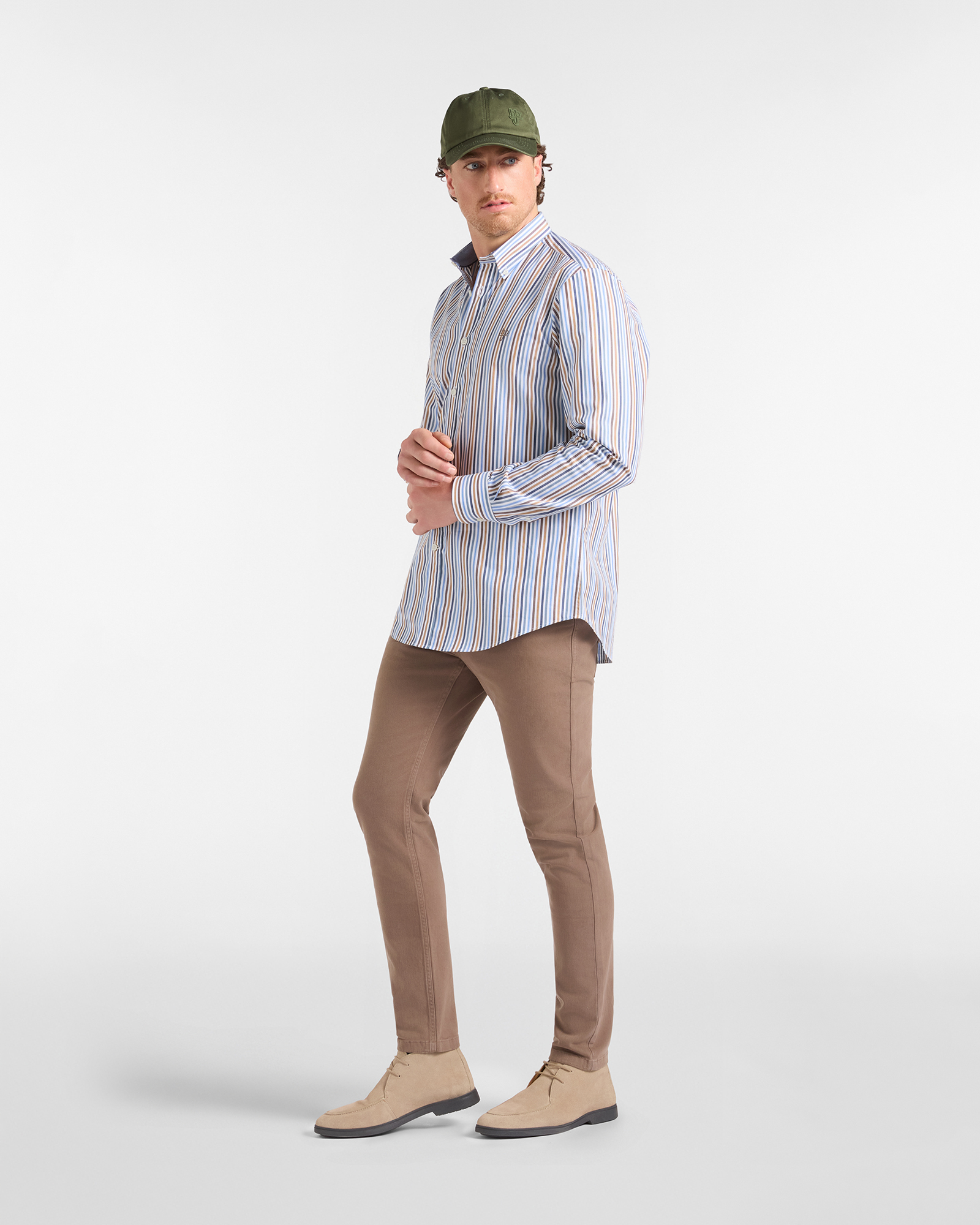 REGULAR M/L COLLO MONTECARLO 2 TEX, MARRONE, large image number 3