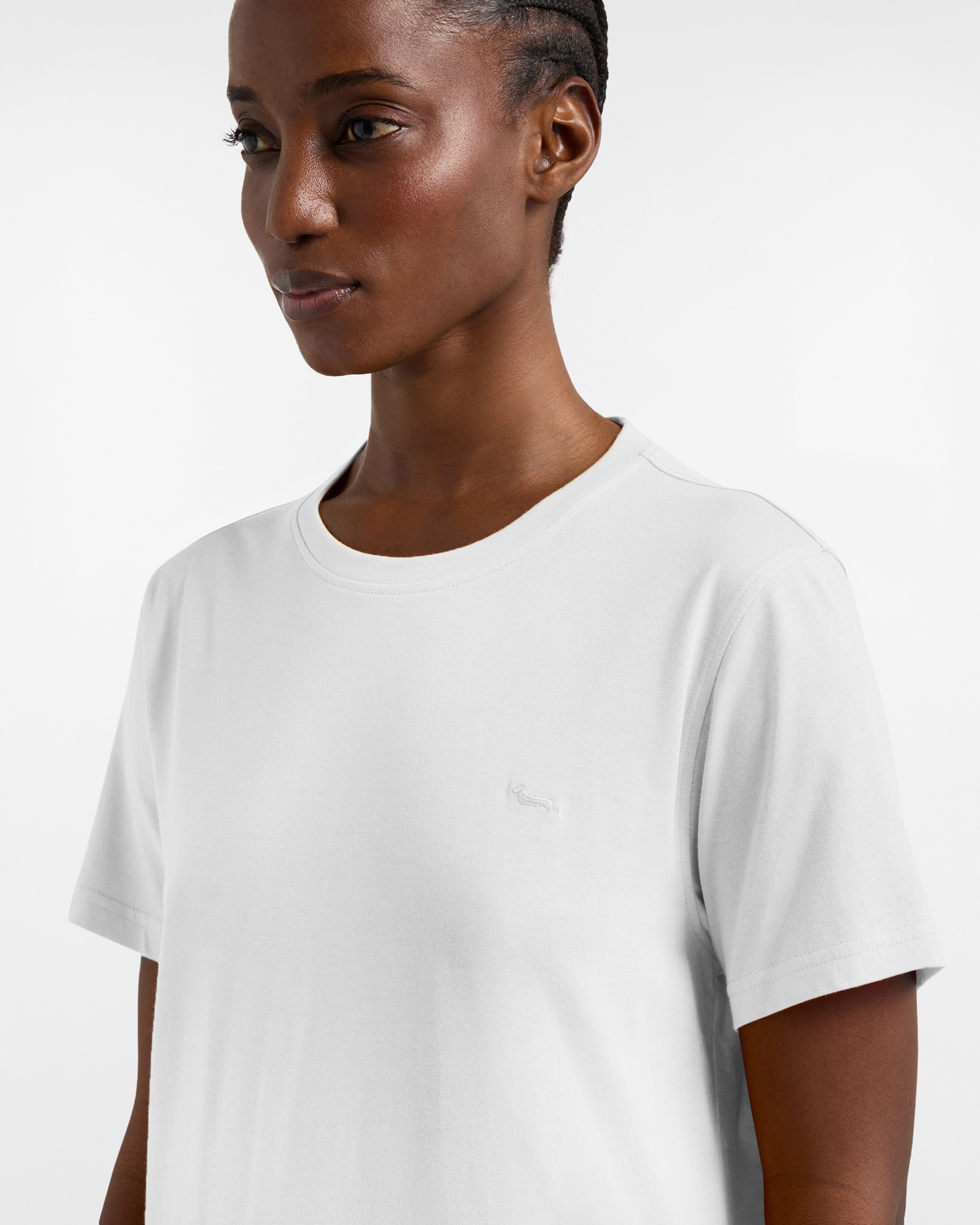 Women's cotton T-shirt, White, large image number 2