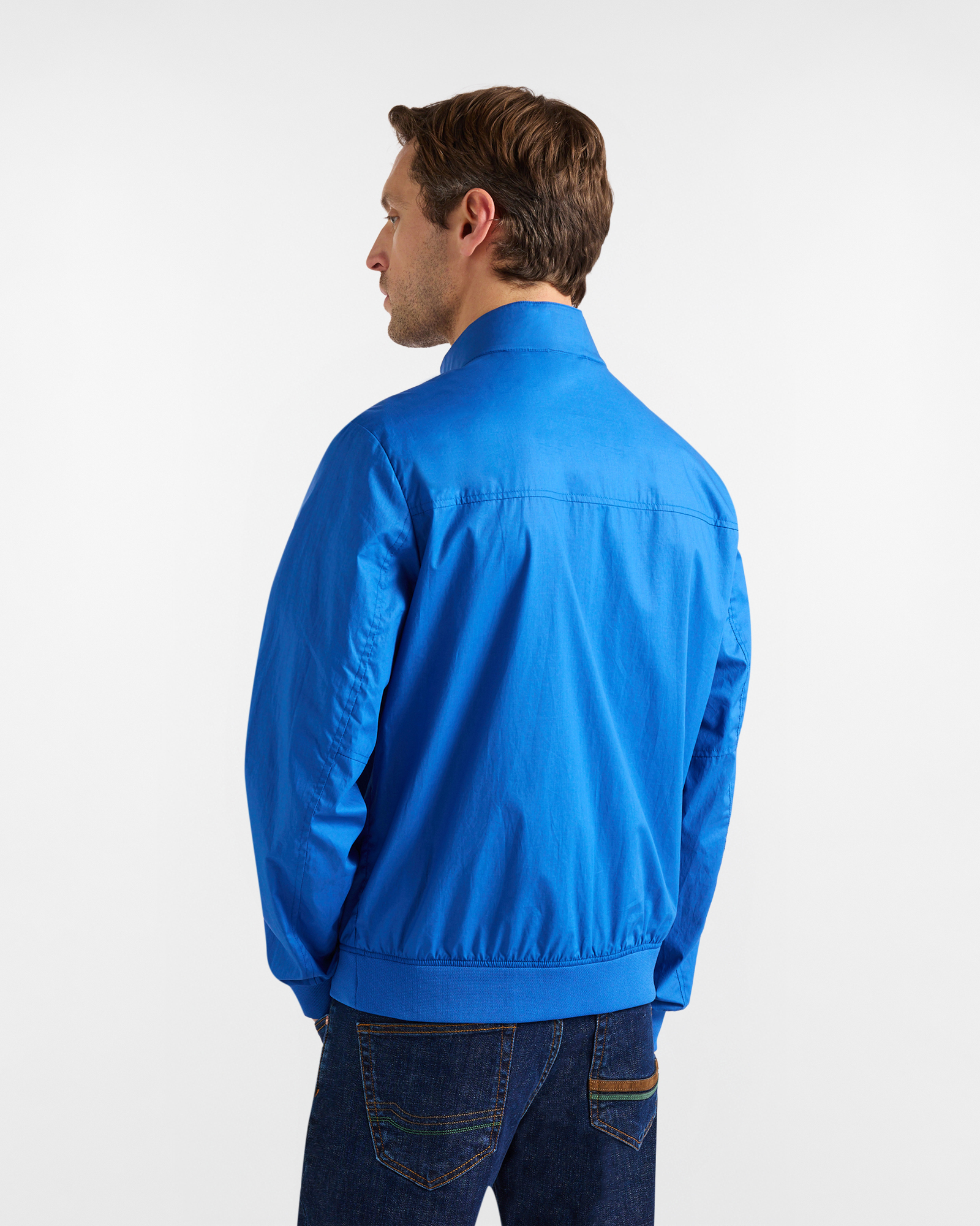 Chaqueta de hombre de efecto &laquo;paper touch&raquo;