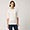 Cotton And Modal T-Shirt With Three-Quarter Sleeves, White, swatch