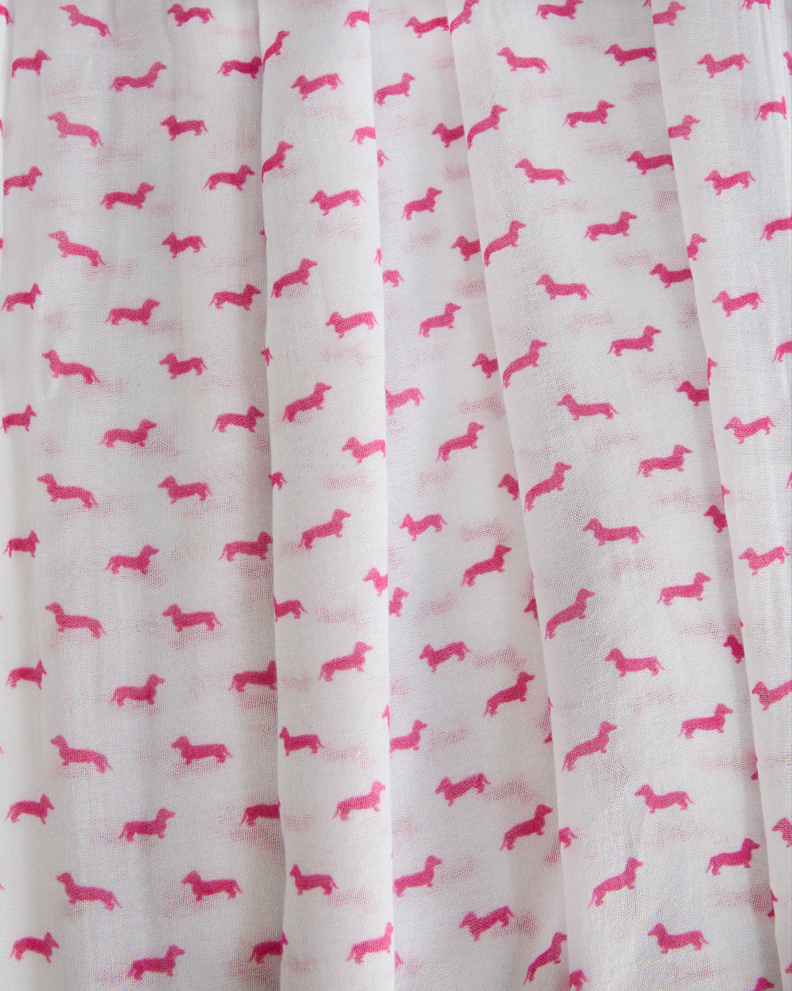 All-over dachshund scarf