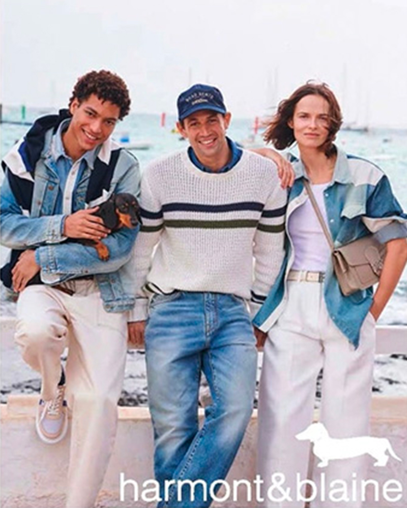 Harmont&Blaine writes a new chapter in its history, embracing the statement "feel good everyday style", the nowadays-distinctive aesthetics of the Italian brand founded in Naples in 1995.