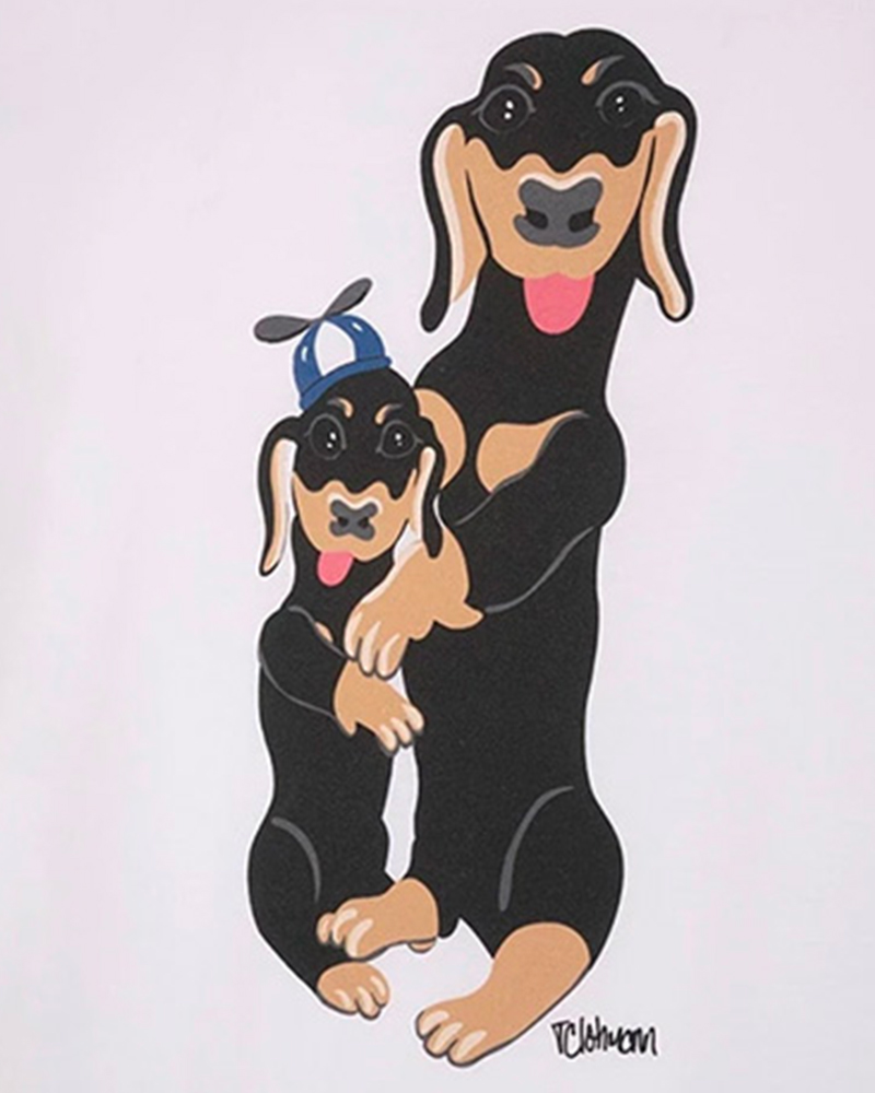 Harmont&Blaine is celebrating Father's Day with a new limited-edition T-shirt designed in collaboration with artist Jay C. Lohmann.