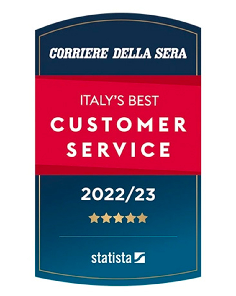 Harmont & Blaine has received the "Italy's Best Customer Service 2022-2023" award, which identifies the 522 brands offering the best customer service and provides a snapshot of the companies in Italy that are closest to and, in a certain sense, "friendly" to their customers, meaning that they offer high-quality service in their sector.